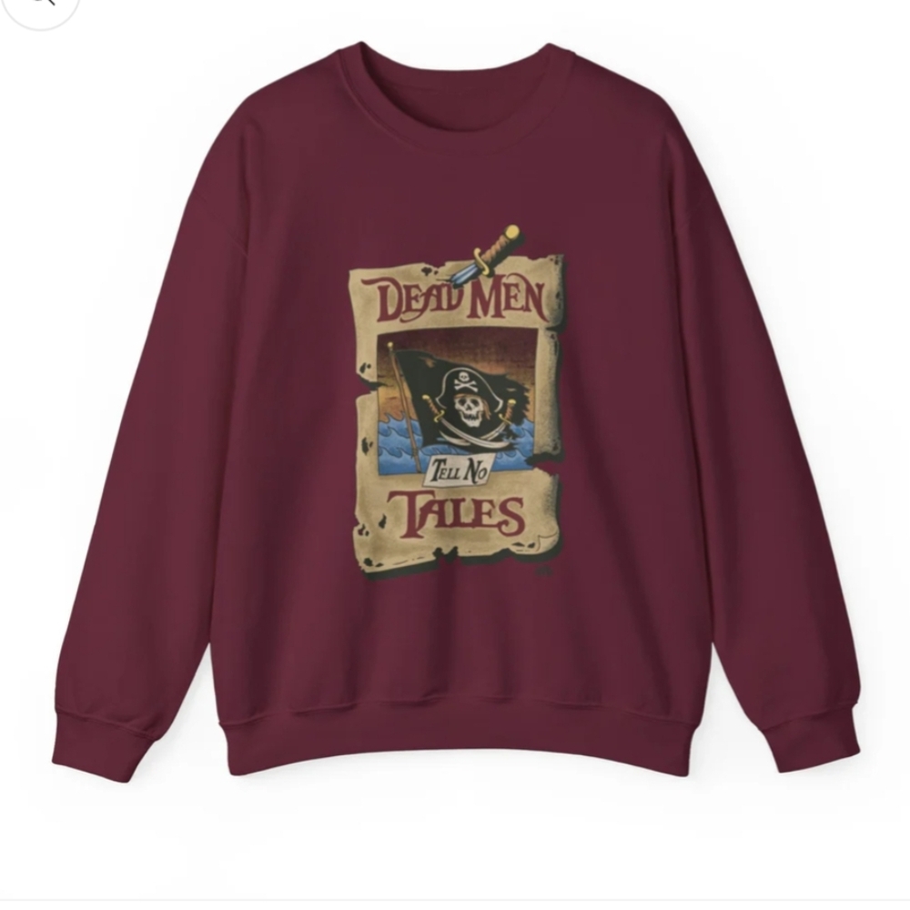 Gildan Burgundy Crewneck Sweatshirt